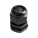 Кабельный ввод пластиковый, М16, Ø4-8 мм, д.р. 8 мм, цвет: черный | арт. M16-4-8-8-bl | JXLJQ  