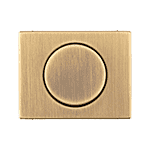 MAN Edition - Центральная накладка для поворотного диммера, BERKER K.5, цвет: темная латунь | арт. MAN0105217 | Berker  