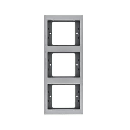 Рамка 3-местная вертикальная, K.5, алюминиевый, анодированный алюминий | Berker | арт. 13337003