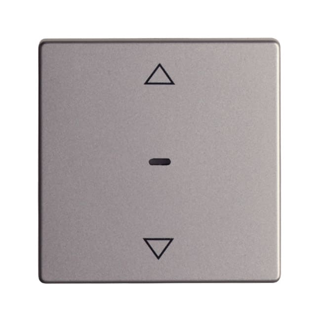 Кнопка для вставки жалюзи, Q.1/Q.3, алюминиевый, бархатный лак | Berker | арт. 85241124