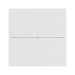 Клавишный сенсор B.IQ "Комфорт", 2-канальный, цвет: полярная белизна, матовый | арт. 75162599 | Berker  