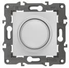 14-4101-01 ЭРА Светорегулятор поворотно-нажимной, 400ВА 230В, IP20, Эра Elegance, белый (6/60/1800) | арт. Б0034339 | ЭРА  
