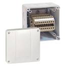 Распределительная коробка M-box 060, c 10-ю рядными клеммами 4 мм² IP66, цвет: серый | арт. MB-111107G-RK10 | M-Box  