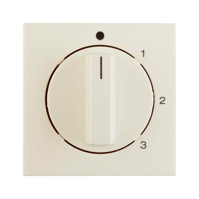Накладка для 3-х ступенчатого выключателя 0-1-2-3, S.1, белый, глянцевый | Berker | арт. 10968982