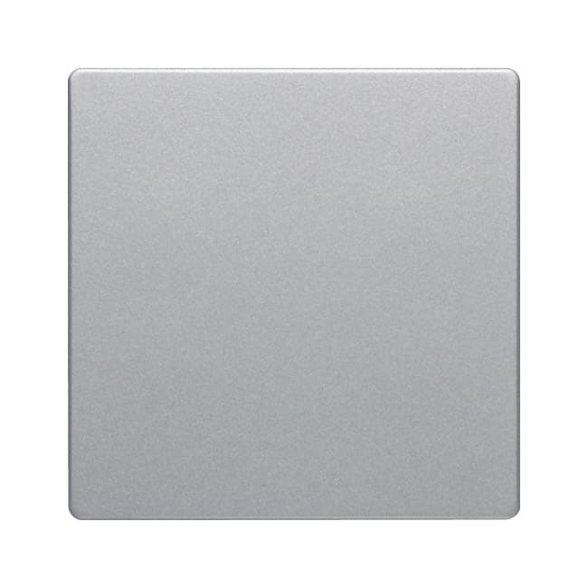 Кнопка 1-канальная, BERKER Q.1/Q.3/Q.7, цвет: алюминиевый, бархатный лак | Berker | арт. 85141124
