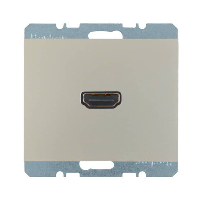 BMO HDMI-CABLE, Berker K.5, цвет: стальной лак | Berker | арт. 3315437004