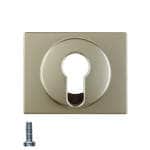 Центральная панель для замочных выключателе/кнопок, Arsys, светло-бронзовый матовый, окрашенный алюм | арт. 15059021 | Berker  