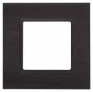 14-5201-05 ЭРА Рамка на 1 пост, металл, Эра Elegance, чёрный+антр (10/50/1500) | арт. Б0034543 | ЭРА  