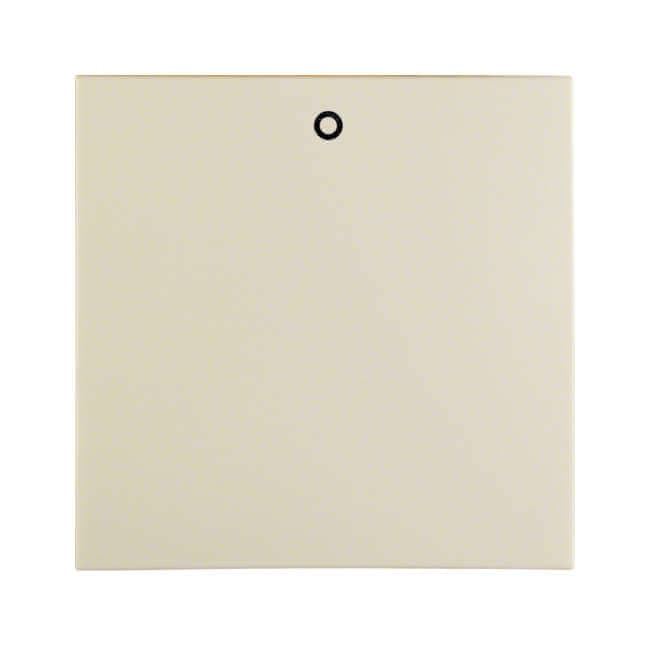 Клавиша c символом "О", BERKER S.1, белый, глянцевый | Berker | арт. 16228982