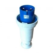 Вилка на кабель 125A, 3P, 230V, 6h, IP67 | арт. 279306 | Walther-Werke  