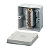 RD 9041 - Коробка ответвительная, IP 65 (AKM), (98х98х61 мм), серая, 7 вв. М 25, на 10 кл.