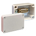 Корпус AG-081107 с винтовыми клеммами на рейке, 5x4², IP67