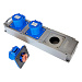 Блок розеток Tribox, 3 розетки CEE 3х3/16A, IP44