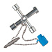 Ключ универсальный для распределительного шкафа, 72х72 мм (BM Group)