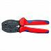 KNIPEX PreciForce® пресс-клещи, штекеры открытые, неизолированные (ширина штекеров 2.8 + 4.8 мм), ко