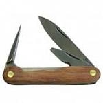 Нож для резки кабеля, с деревянной рукояткой, 3-компонентный | арт. 200016 | Haupa  