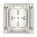 Распределительная коробка MB, 110x110x67-6², PC, IP66, цвет серый