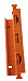 Монтажный адаптер, для клемм 221 (4 мм²), оранжевый