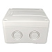 Распределительная коробка M-box 060, c 12-ю рядными клеммами 4 мм² IP66, цвет: серый
