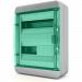 Щит навесной BNZ 65-24-1, 24 мод. IP65, прозрачная зеленая дверца