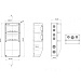 Щиток для 20 автоматов, IP44, пустой