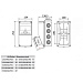 4/16A. 380V. 1 Pc. Front - 1/16A. 220V. 2 Pcs. Side - 1/16A. 220V. 2 Pcs. Under