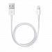 USB кабель для iPhone 5/6/7 моделей ОРИГИНАЛ (чип MFI) 1 м белый REXANT
