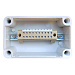 Корпус AG-081309 с винтовыми клеммами на рейке, 10x4,0 мм², IP67
