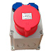 Мини-комбинация, 1 розетка CEE 5/16А, 2 розетки Schuko, IP44