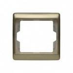 Рамка 1-ая, Arsys, золотой матовый, анодированный алюминий | арт. 13140002 | Berker  