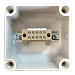 Корпус AG-101008, с винтовыми клеммами на рейке, 5x4², IP67