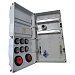 Щиток для 26 автоматов, розетки CEE 1x5/32А, 1x5/16А, 6 розеток Shuko, IP44