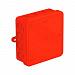 Распределительная коробка A14, 100x100x40 мм, красная