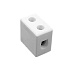 Керамический клеммный блок, 10 мм², 1 пол.