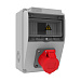 4/16A. 380V. 1 Pc. Front