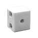 Керамический клеммный блок, 10 мм², 2 пол.