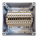 Распределительная коробка M-box 060, c 12-ю рядными клеммами 4 мм² IP66, цвет: серый