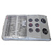 Щиток для 26 автоматов, розетки CEE 1x5/32А, 1x5/16А, 6 розеток Shuko, IP44