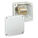 Корпус AG-131308,  с винтовыми клеммами на рейке, 7x4,0 мм², IP67