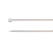 Стяжка кабельная, цвет естественный, 140x3,6 мм (упак. 100 шт)