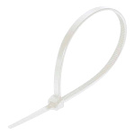 Нейлоновая кабельная стяжка с UL, 140x3,6 мм, цвет: белый, 100 шт./упак. | арт. CT-PA-140/3.6-N | EASE  