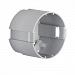 Коробка для защиты контактов Ø 49 мм, Berker, модульные вставки Integro, цвет: серый
